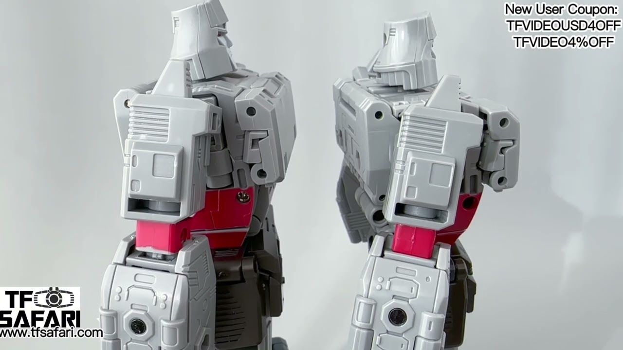 Comparison Video -4th partyST-04 Megatank  with SS86 Tank Megatron#transformers #transformerstoys