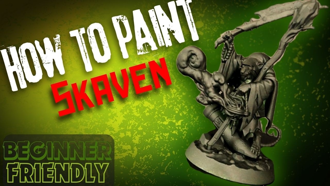 How to Paint Skaven, beginner friendly