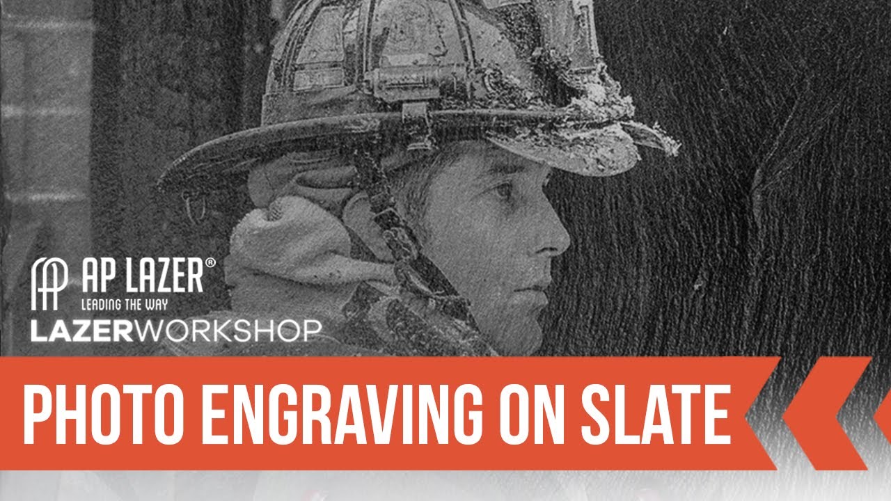 AP Lazer Workshop | Photo Processing for Laser Engraving on Slate