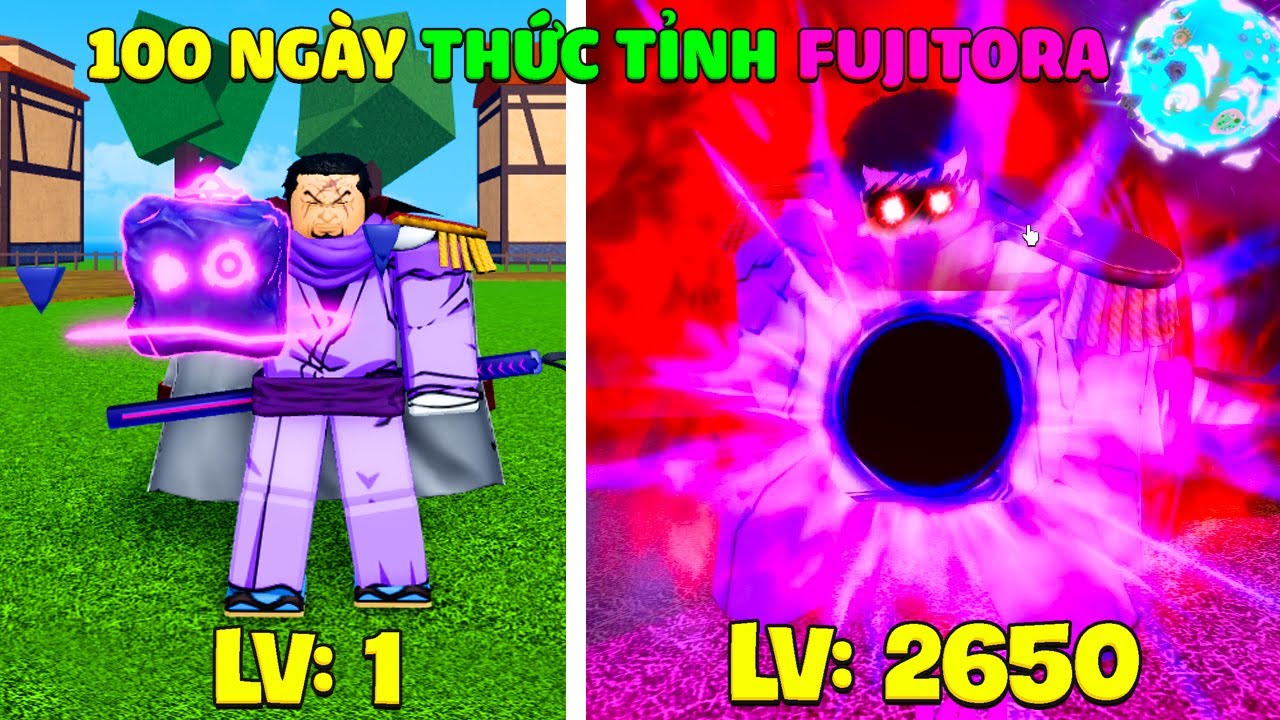 ZENO THỨC TỈNH ĐÔ ĐỐC FUJITORA = SỨC MẠNH CỦA GRAVITY V4 REWORK HỦY DIỆT BLOX FRUIT TỪ LV 1-2650