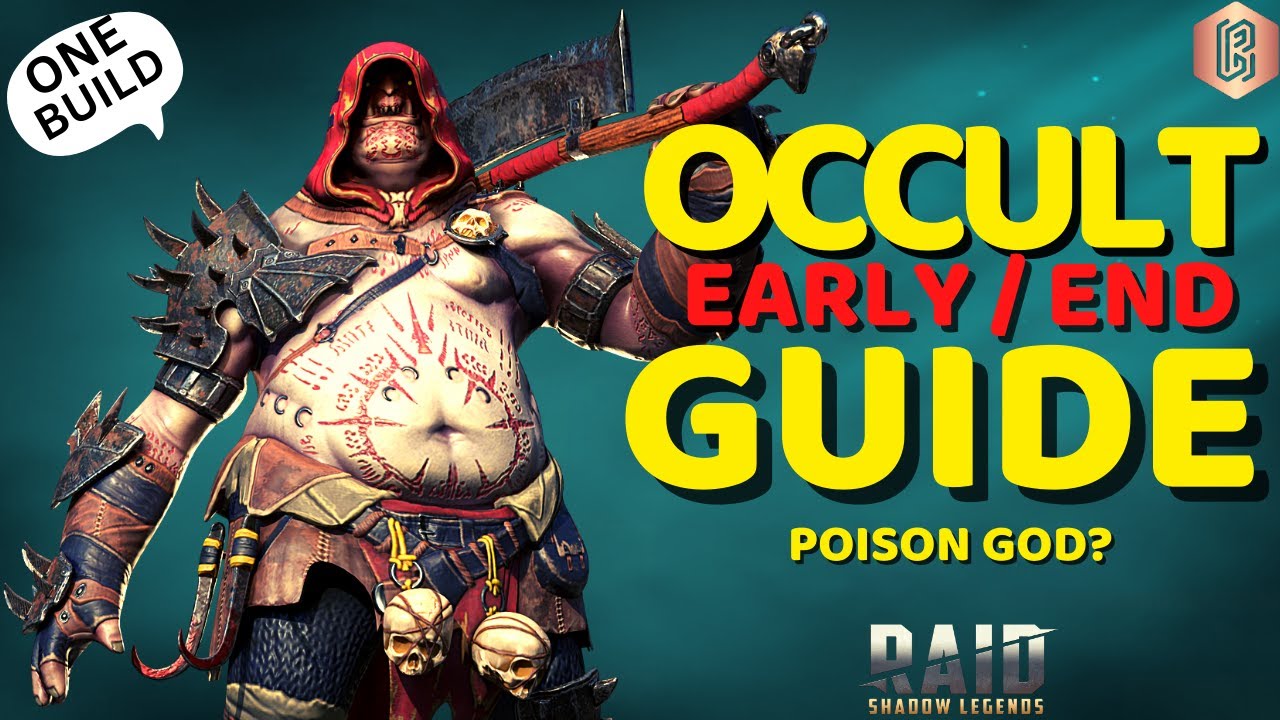 The ONLY Way to Build Occult Brawler | Full Guide and Masteries | Raid: Shadow Legends