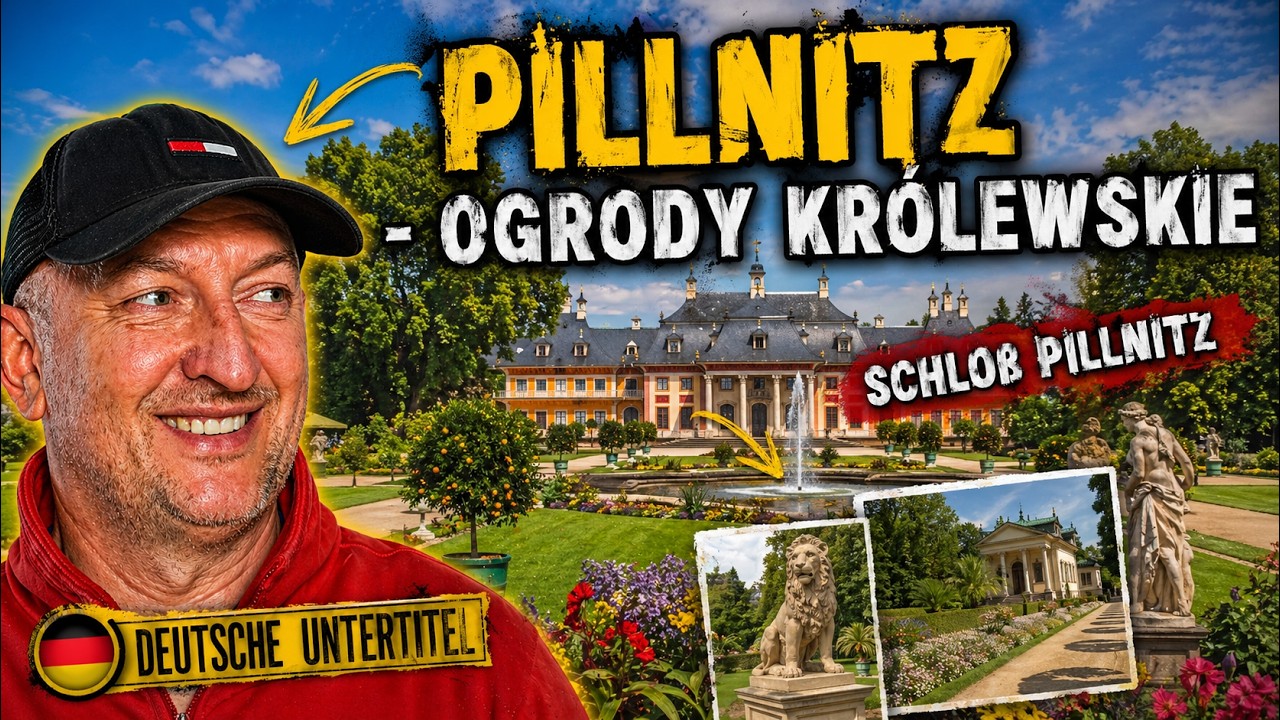 PAŁAC I PARK PILLNITZ - LETNIA REZYDENCJA SAKSOŃSKICH WŁADC&Oacute;W #pillnitz #dresden #sachsen #pałac