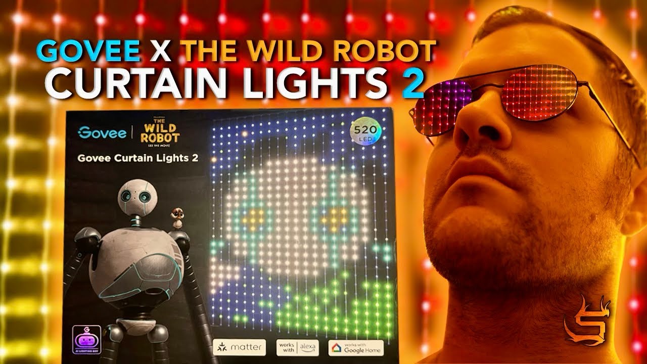 Govee Curtain Lights 2! Unboxing, Installation, and Comparison to the Older Model 📝