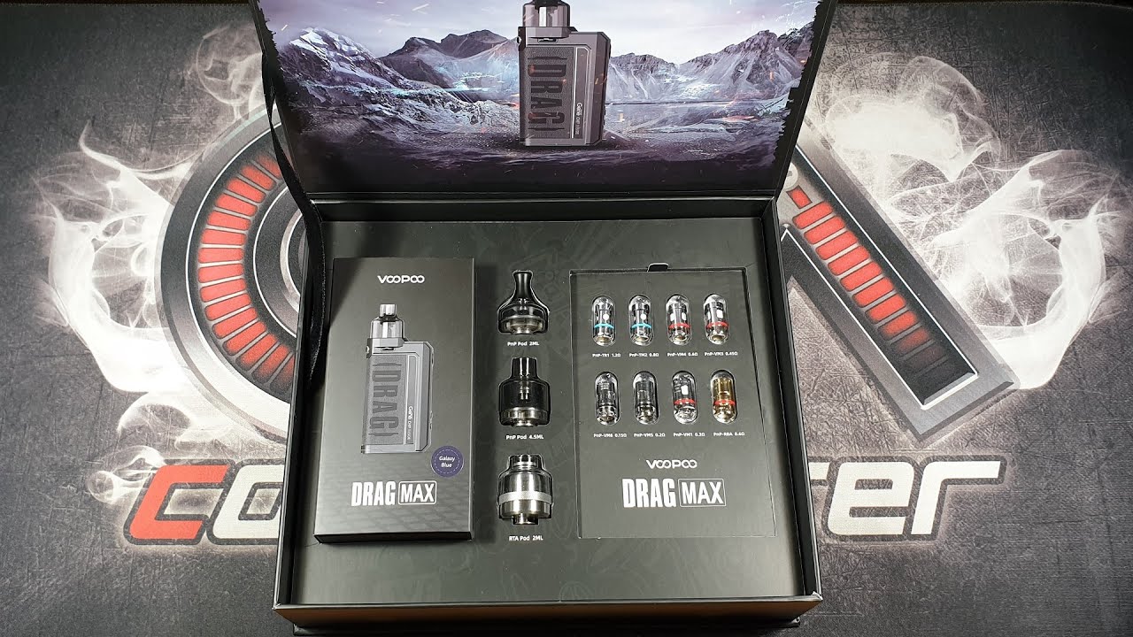 Voopoo Drag Max/Limited Edition Kit/Standard Kit/Review
