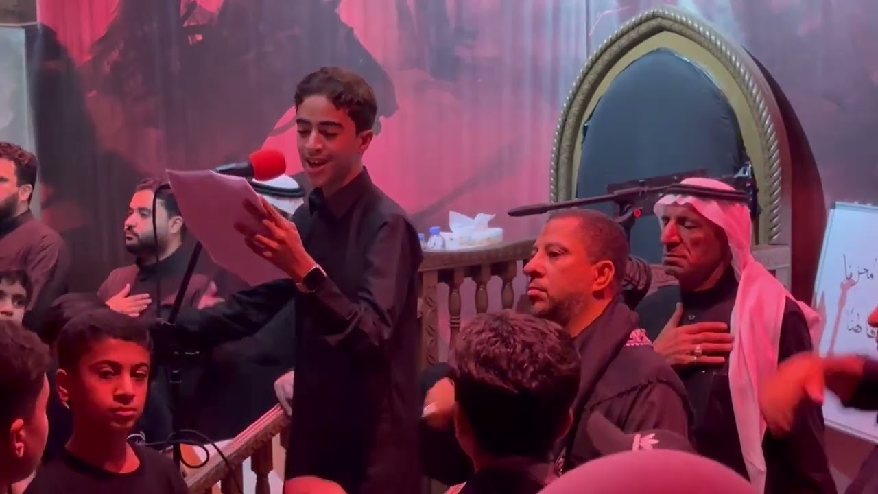 عزاء حسينية المحمدية بقرية الرمل بالعمران محرم 1447هـ