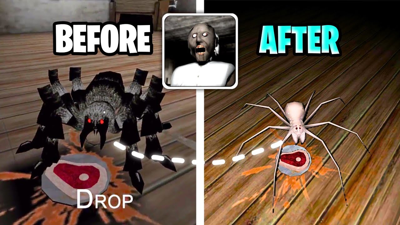 All Information And Secrets About Spider 🕷️ In Granny Game