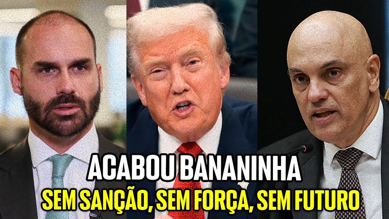 RICARDO MELLO NO DCM: TRUMP ARREGA E JOGA A TOALHA E MORAES SEM MAGNITSKY EDUARDO BOZO FICA SEM CH&Atilde;O