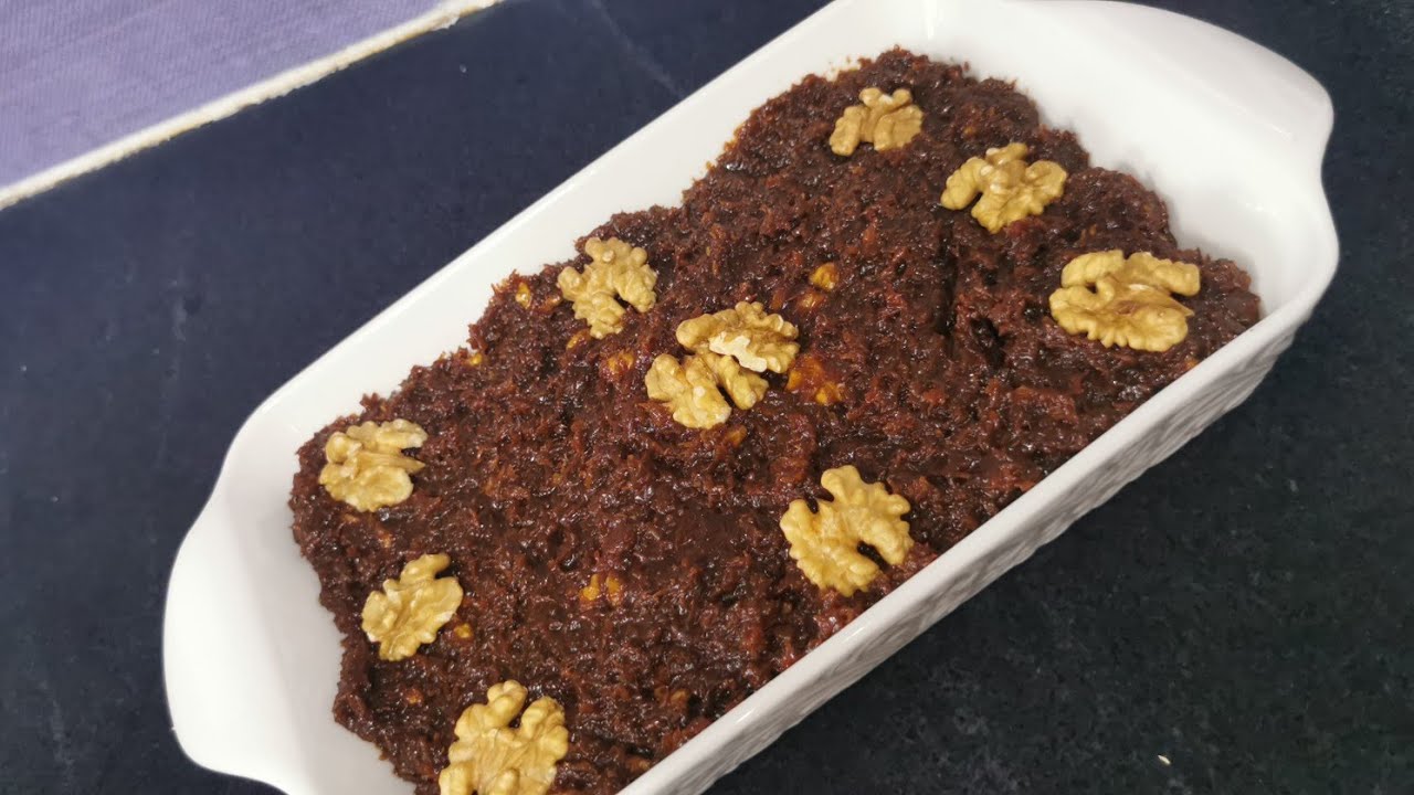 حلوى نارجيل (جوز الهند) بدبس التمر/Eid special Coconut Halwa with date syrup