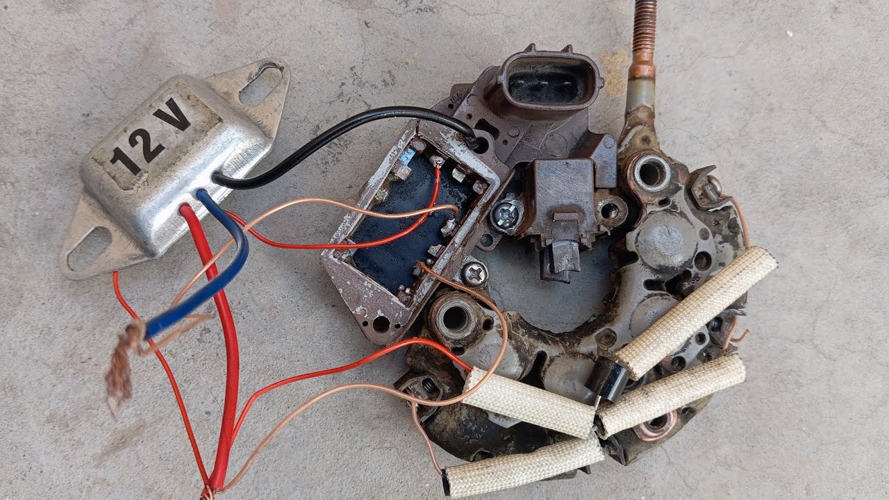 How to replace Local IC regulator in Toyota car and Suzuki car alternator