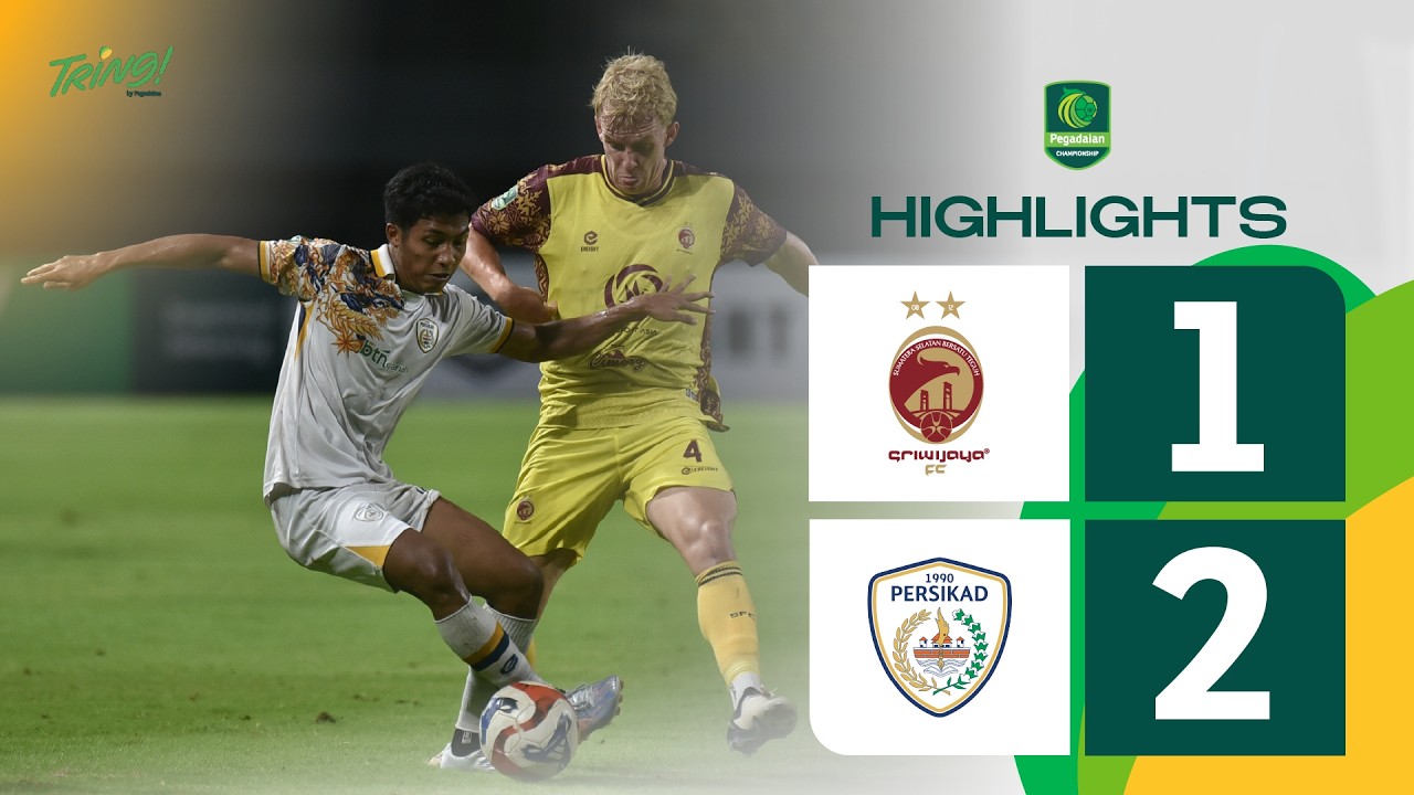 Highlight Pegadaian Championship 2025-26 | Sriwijaya FC vs Persikad | Pekan 20