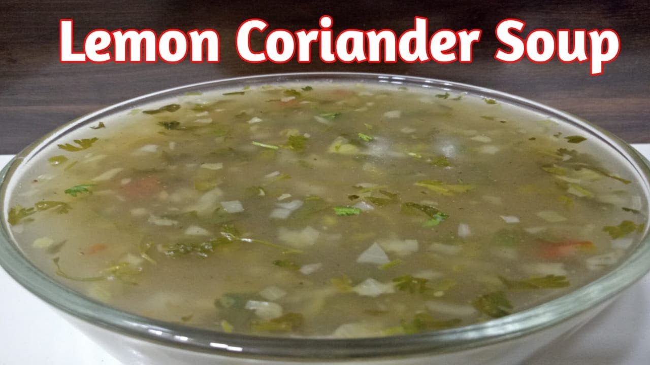 Lemon Coriander Soup | Jain Lemon Coriander Soup | Veg Lemon Coriander Soup | My Jain Recipe