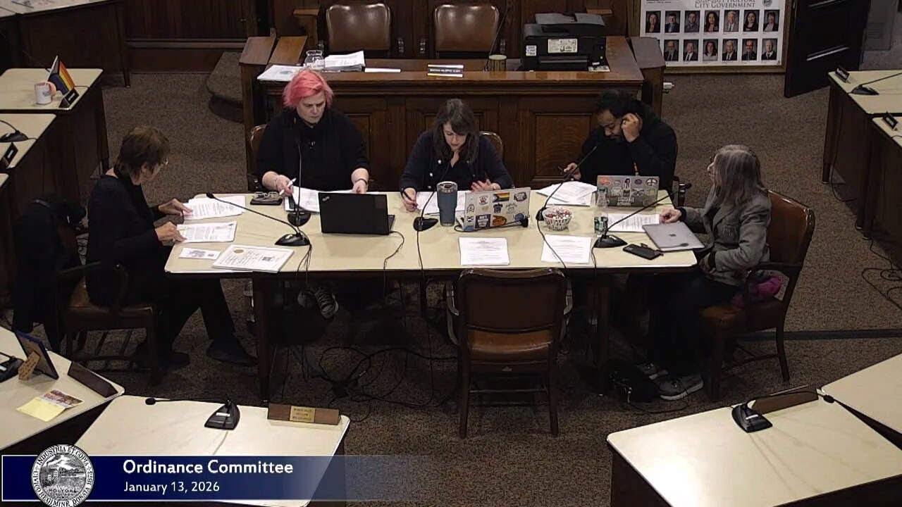 Ordinance Committee 1/13/2026