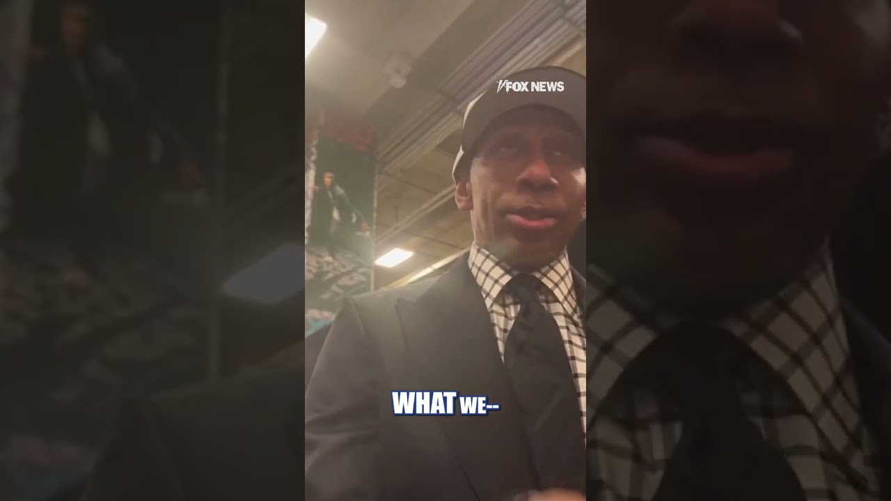 Stephen A. Smith REFUSES to DUNK on Trump after Knicks win #shorts #us #news #foxnews