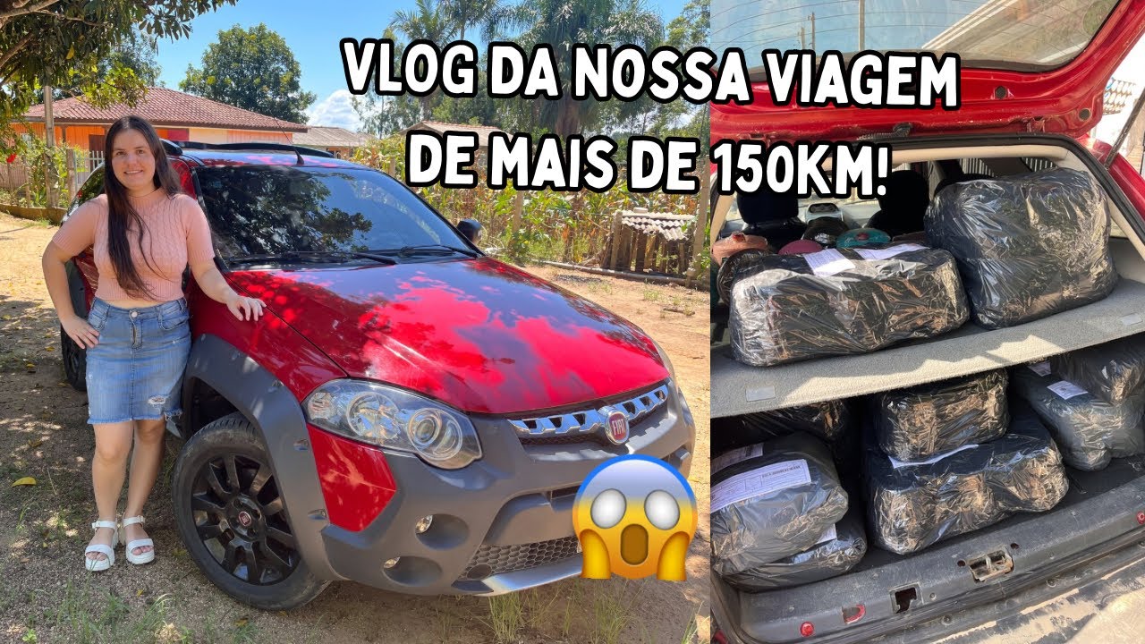 VLOG DA NOSSA VIAGEM DE MAIS DE 150KM PARA ENVIAR NOSSOS BARBANTES E CROCHÊ!🚀