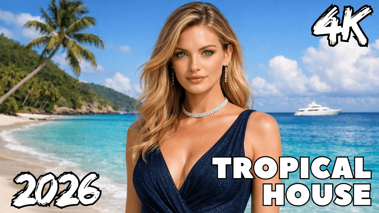 Best Chill Out Mix 2026 🌴 Tropical Deep House 4K UHD for Smart TV | Tropical Beach Vibes #72
