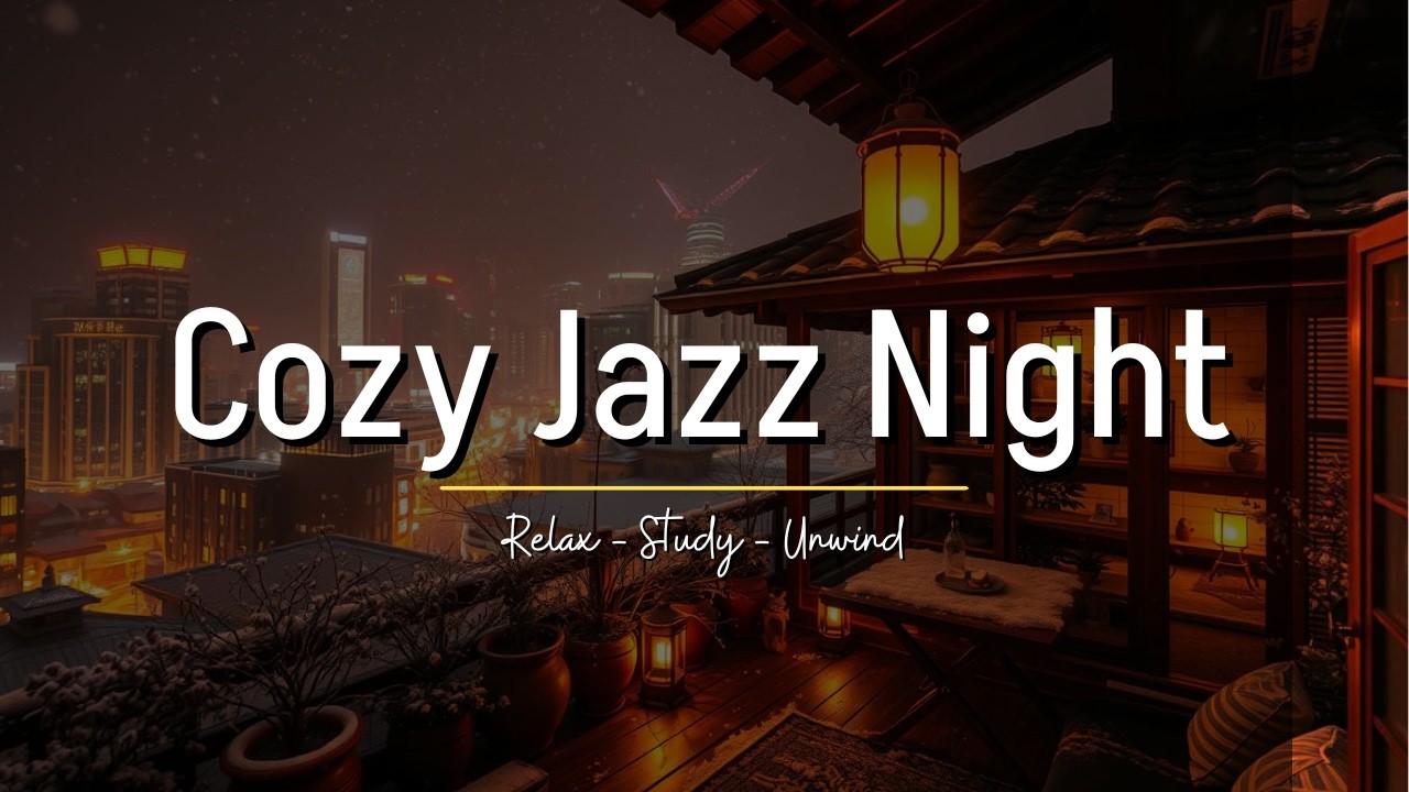 Lofi Jazz for Study & Work 🎧 | Jazz Relaxing in Cozy Cafe Ambience