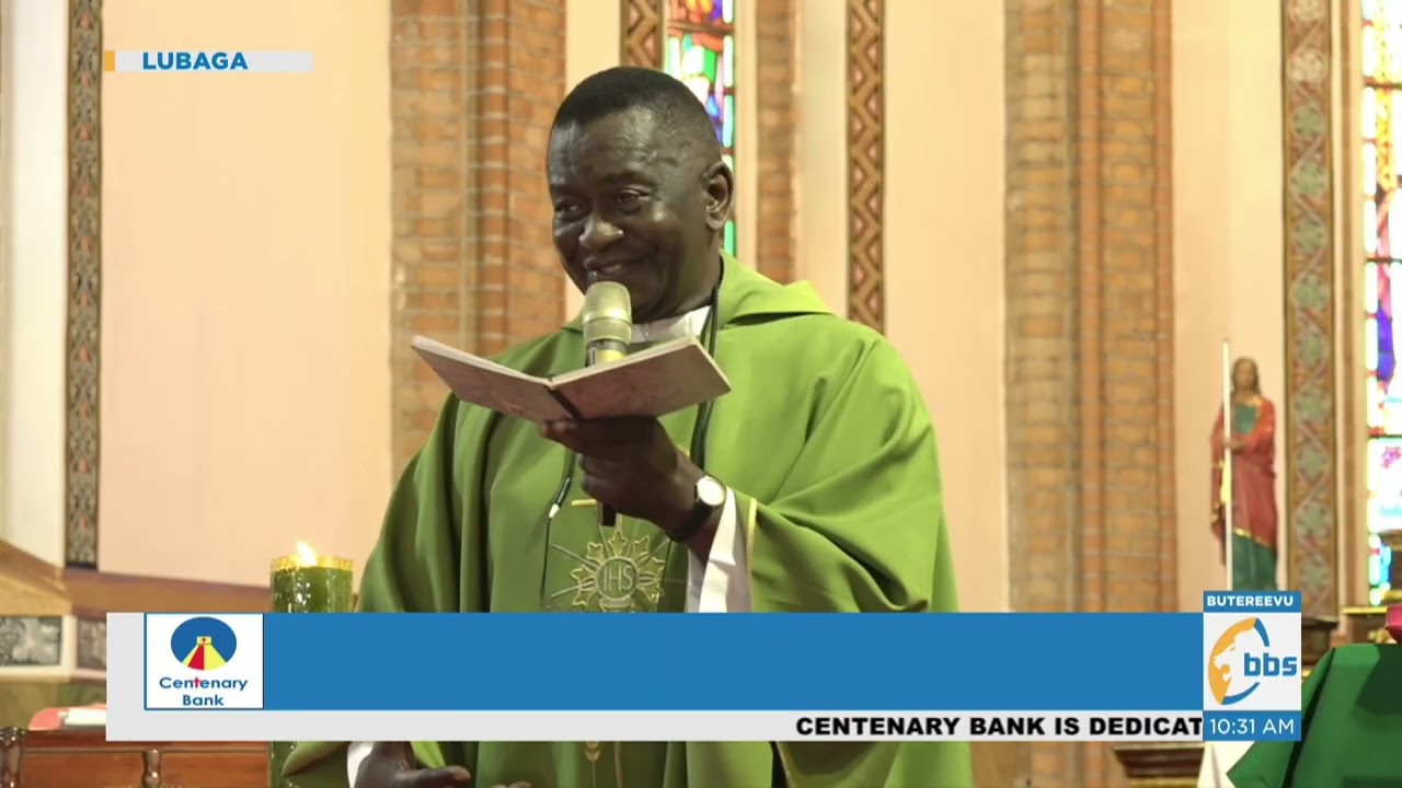 Okuyigiriza kwa Fr. Anthony Musaala mu Kitambiro kya Mmisa Olwaleero e Lubaga. #bbskati