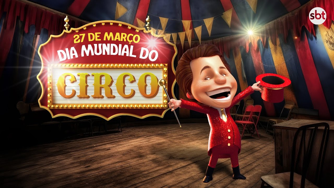 Bozo, Patati e Patatá invadem o SBT no Dia Mundial do Circo!