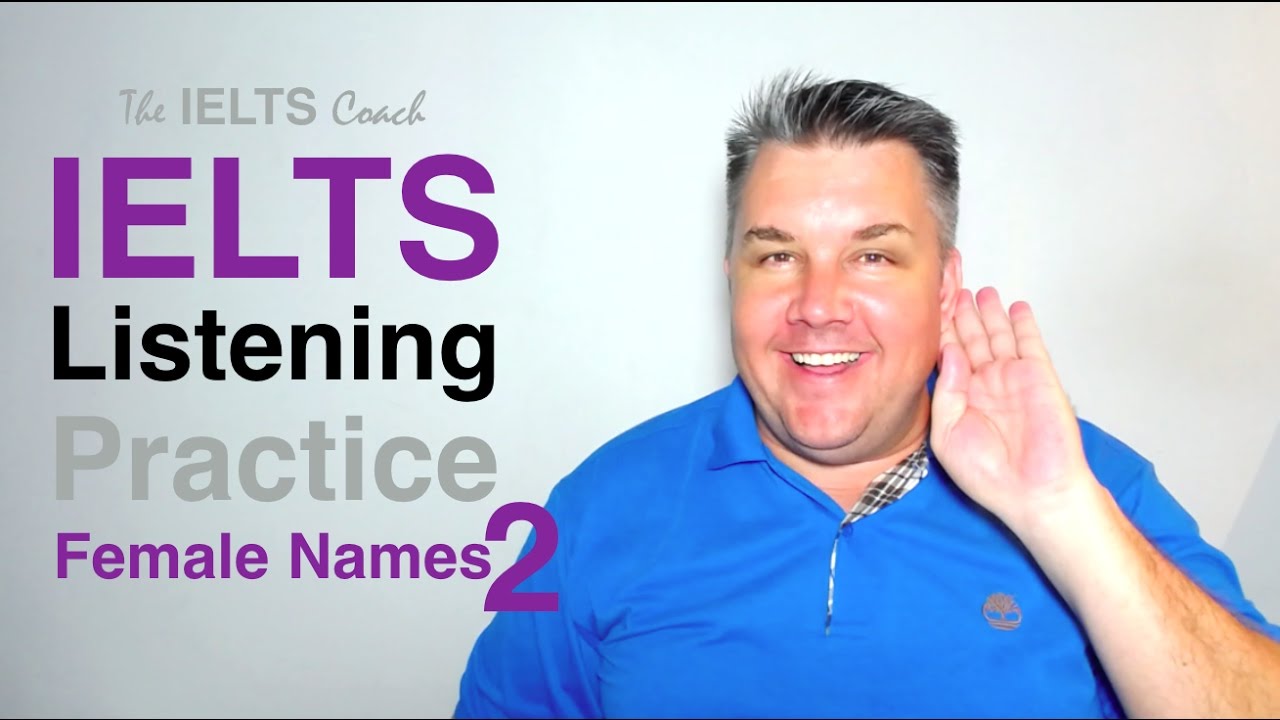 Тест по орфографии IELTS — Женские имена 2