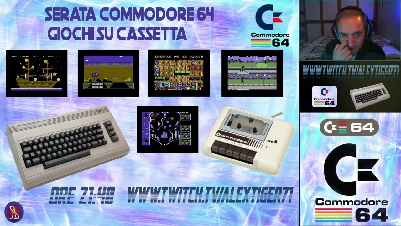 Giochi su Cassetta - Press Play On Tape C64