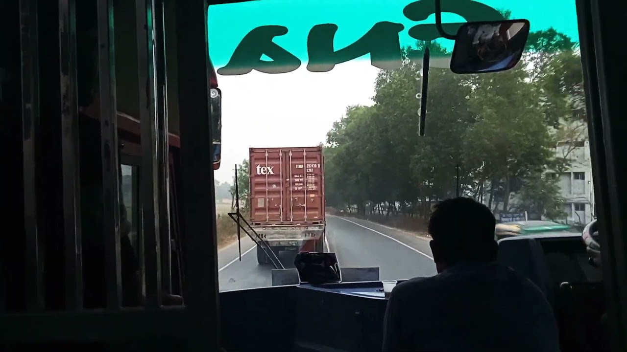 Highway Bus Driving//Overtaking & Speed//Thrilling Driving