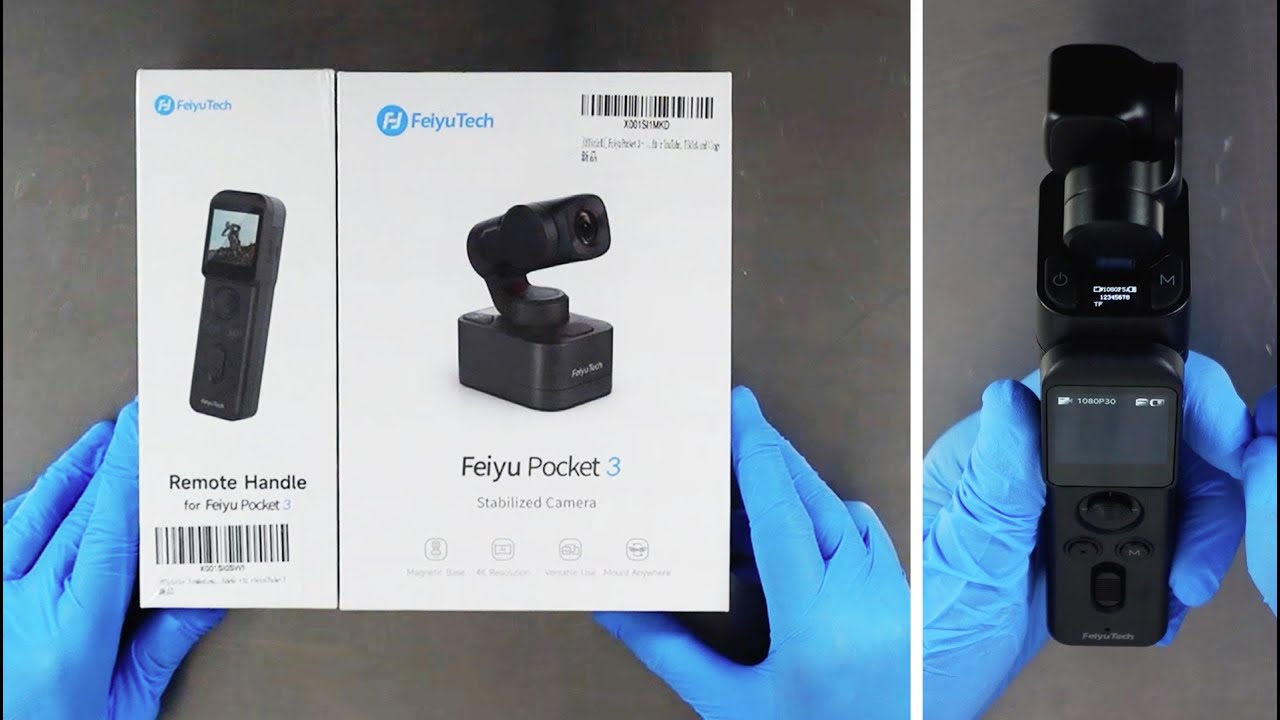Feiyu pocket 3  World's best wireless pocket gimbal camera - Unboxing ASMR