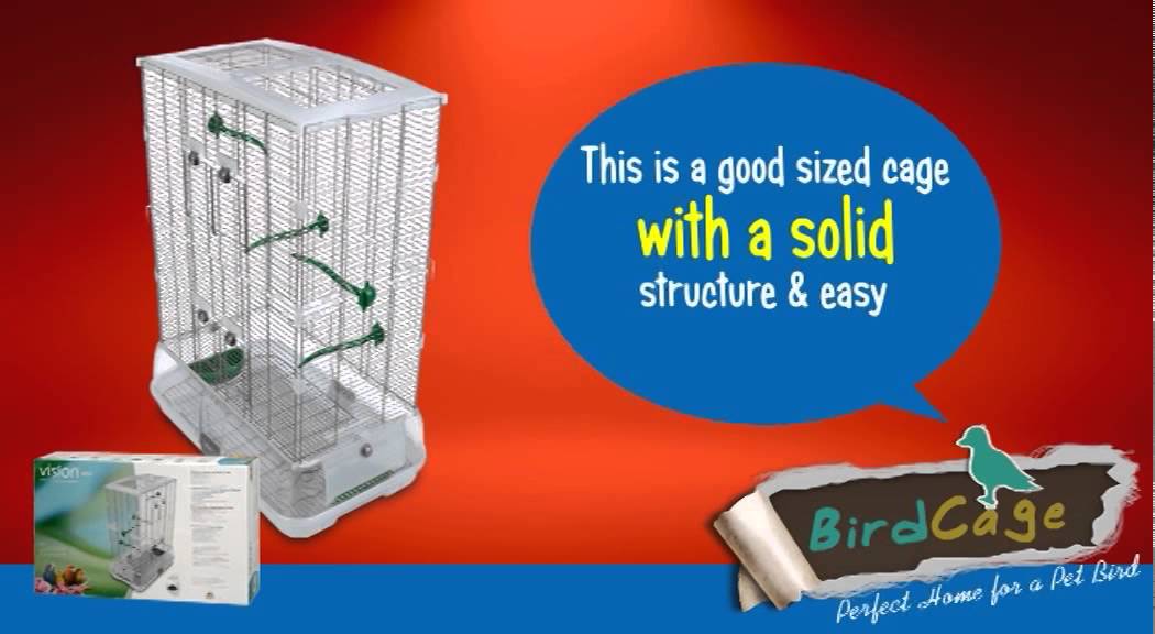Bird Cage Reviews-Vision Bird Cage Model M02 Review