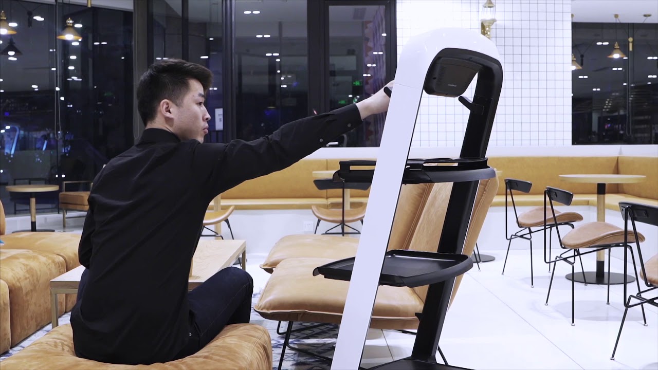 Pudu Robot in Restaurant Delivery