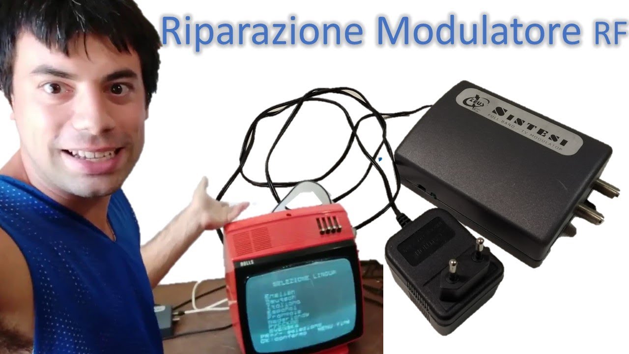 Riparazione Modulatore RF che non si accendeva
