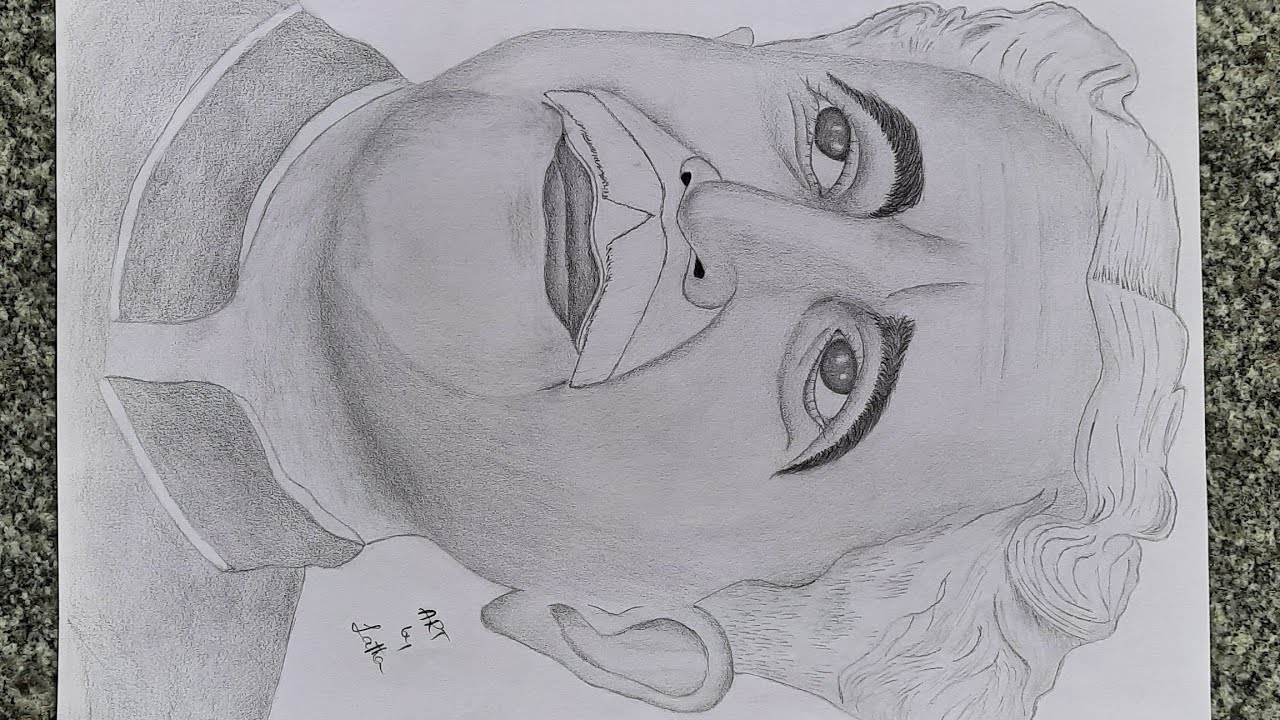 A Beautiful Pencil Sketch of KUVEMPU (Jnanapeeta Awardee)
