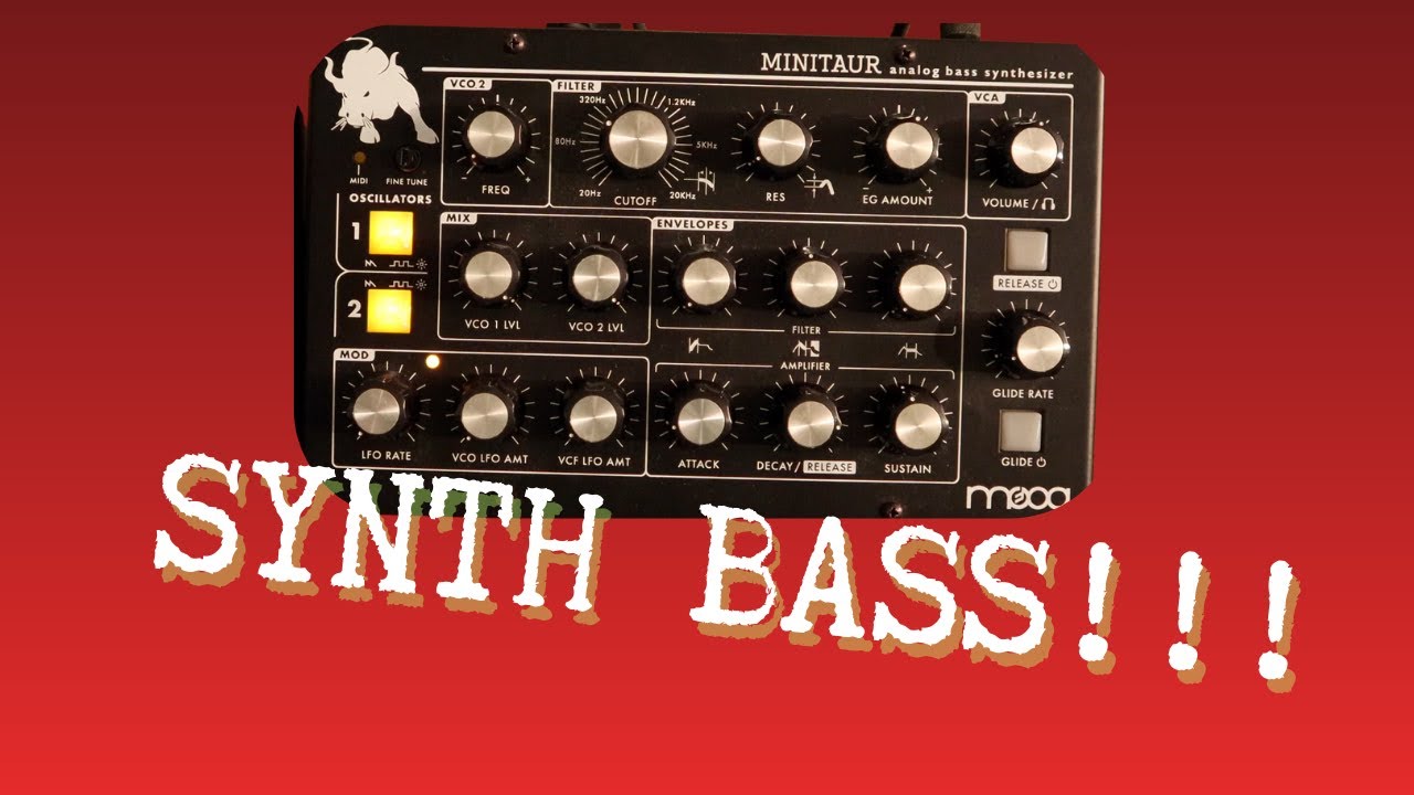 Il mio Synth Bass Sound - w/ Moog Minitaur