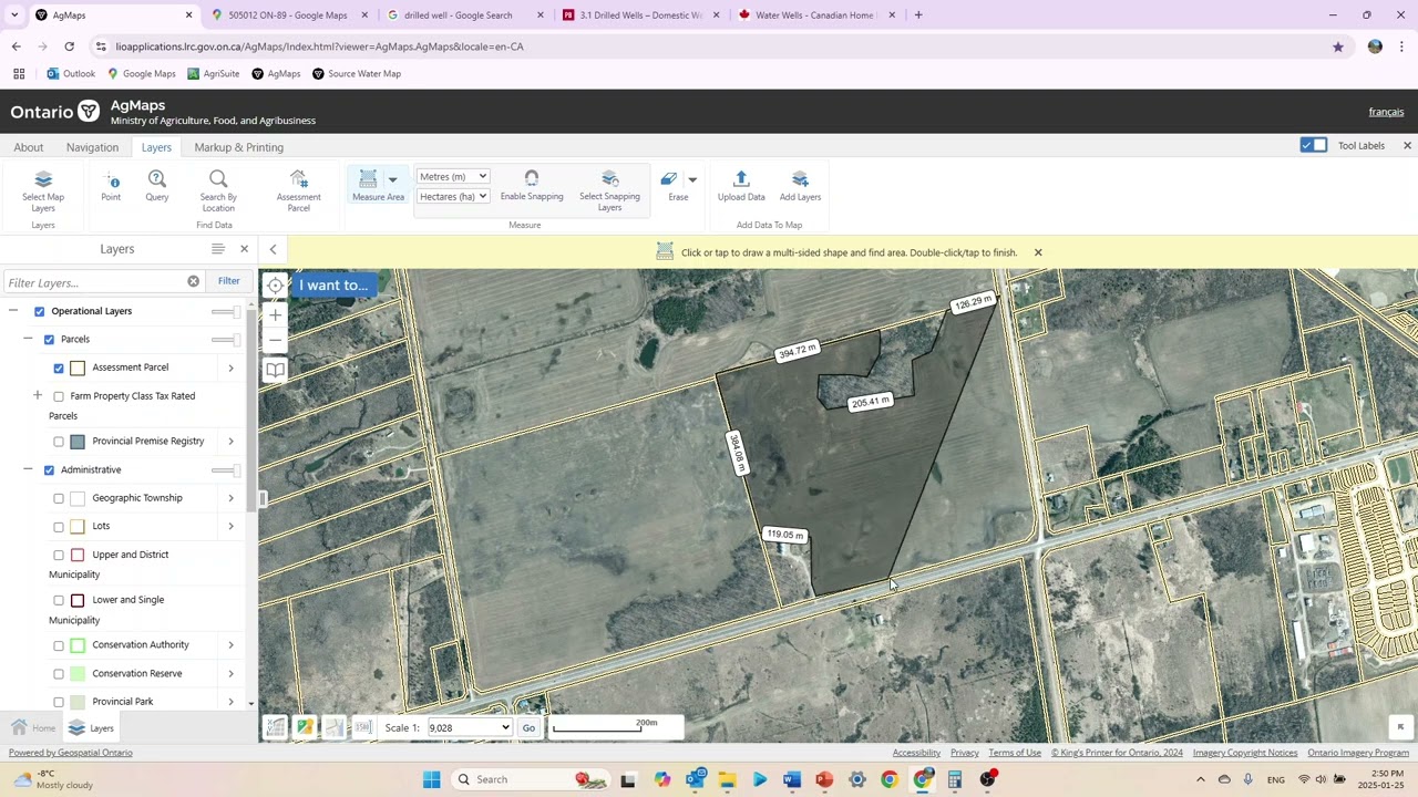 Preparing for a site assessment:  Step 2: Tillable Area
