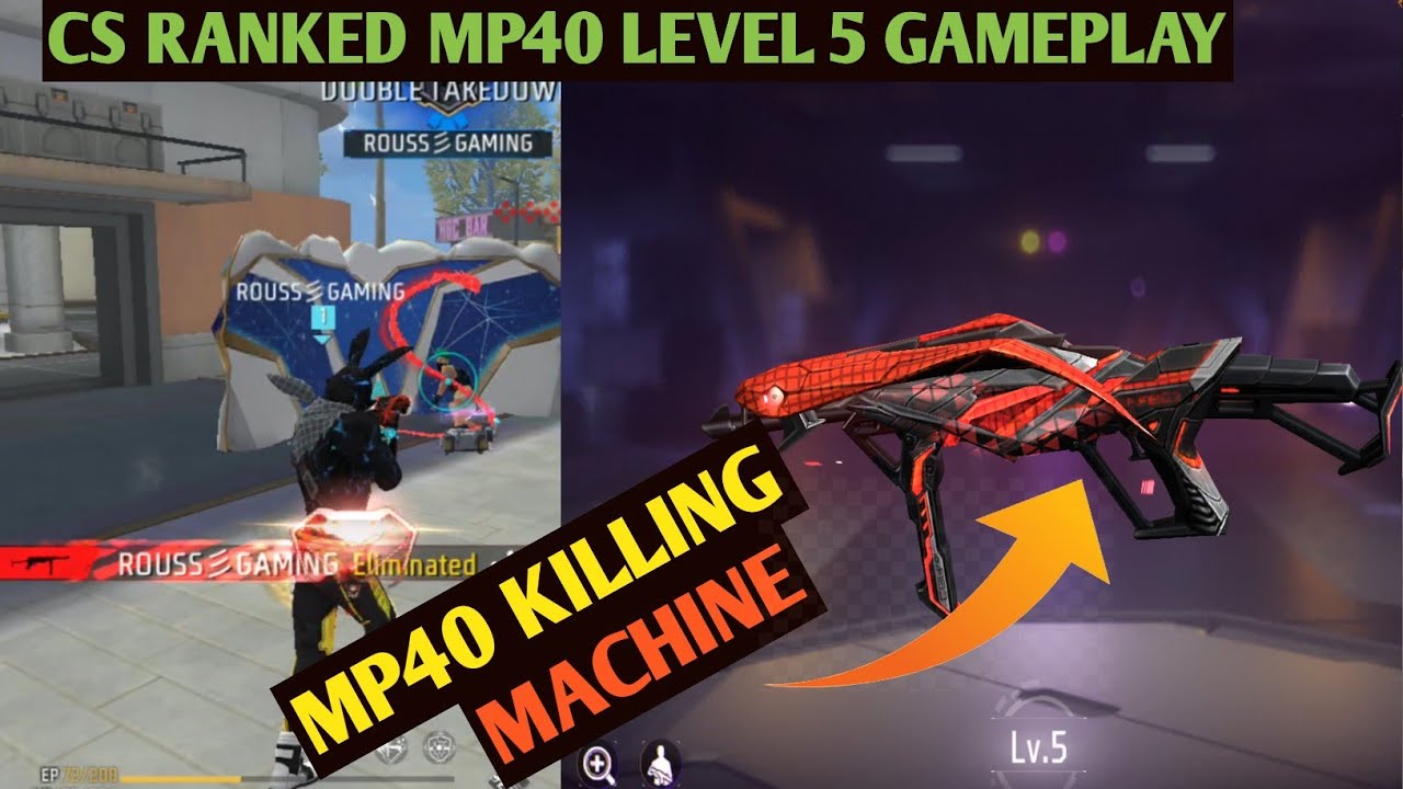 New Cobra Mp40🔥 Evo Mp40 Level 5 Skin Gameplay Good Or Bad ? |  Garena FF | 