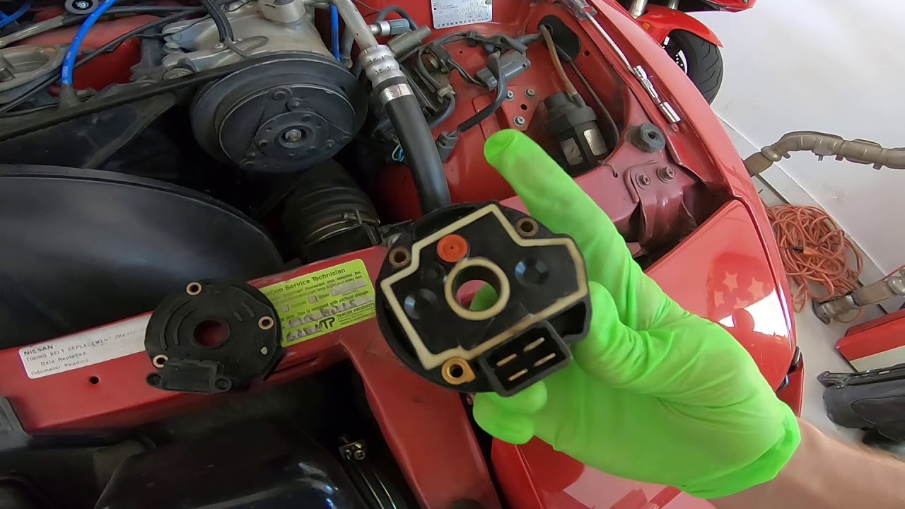 300zx Z31 gets new C.A.S (Crank Angle Sensor). Makes a big Difference!