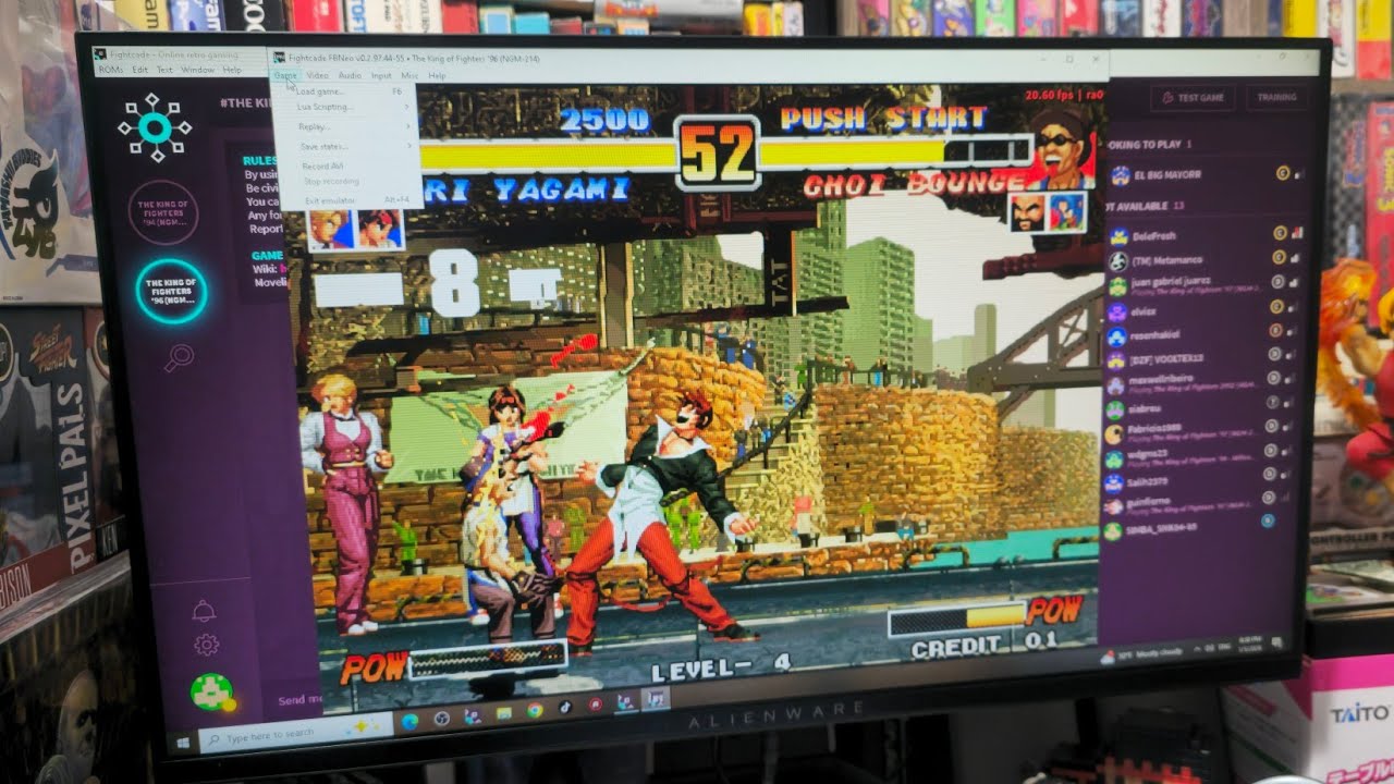 SIMBA_SNK94-95 vs Goku96 / KOF 96' [Hitbox Haute42 WASD mode] \ Fightcade ll 