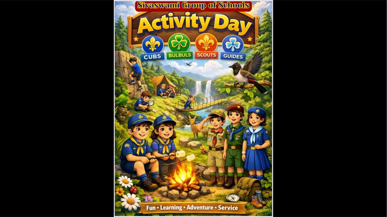 Inauguration | Sivaswami Group of Schools | Cubs, Bulbuls, Scouts, Guides Activity Day