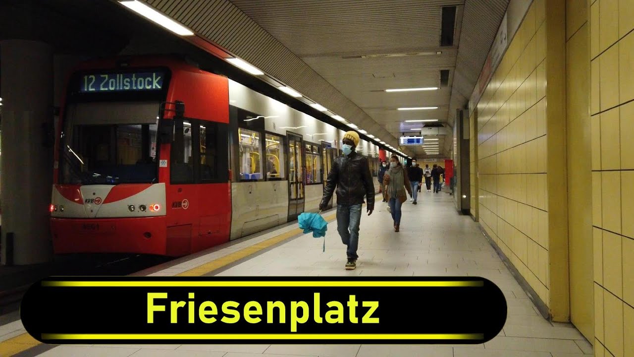 Stadtbahn Station Friesenplatz - Cologne 🇩🇪 - Walkthrough 🚶