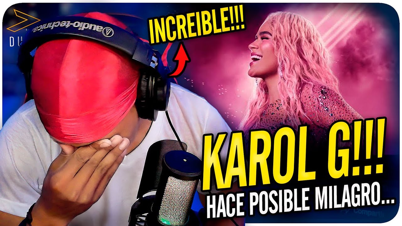 Reaccion a KAROL G - Milagros (Cover Audio)