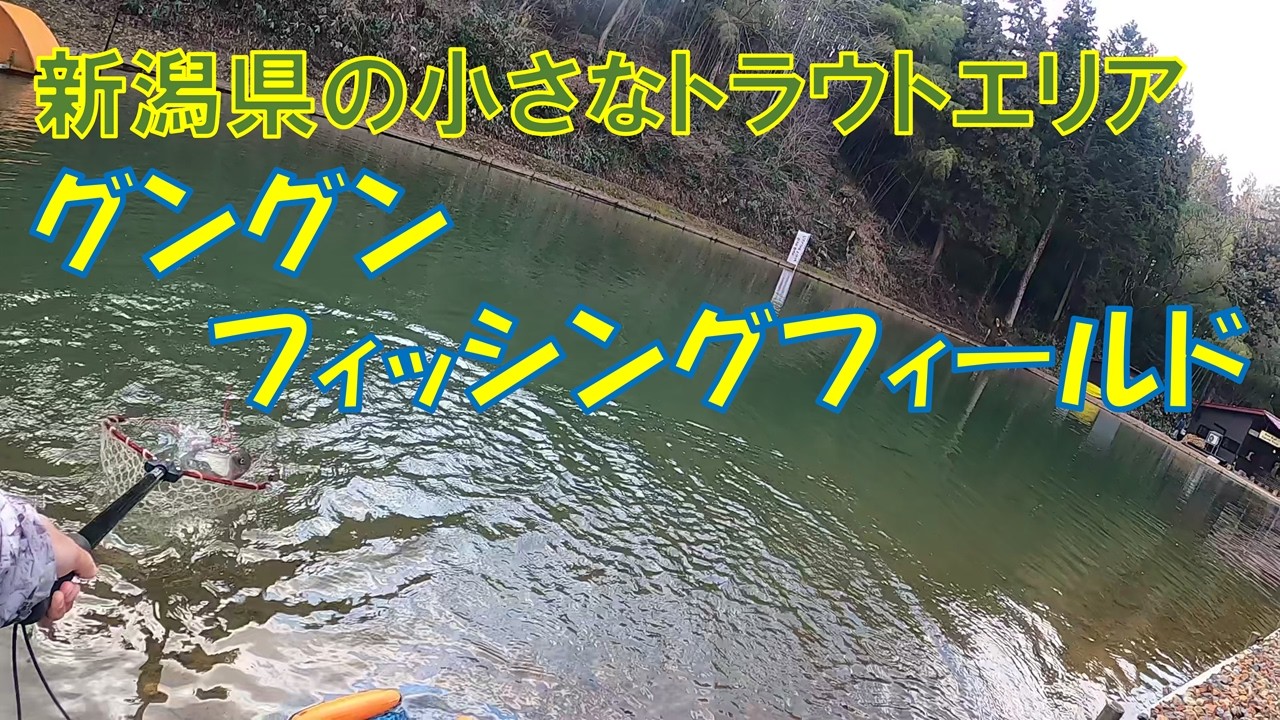 新潟県の小さなトラウトエリア＠GunGun Fishing Field