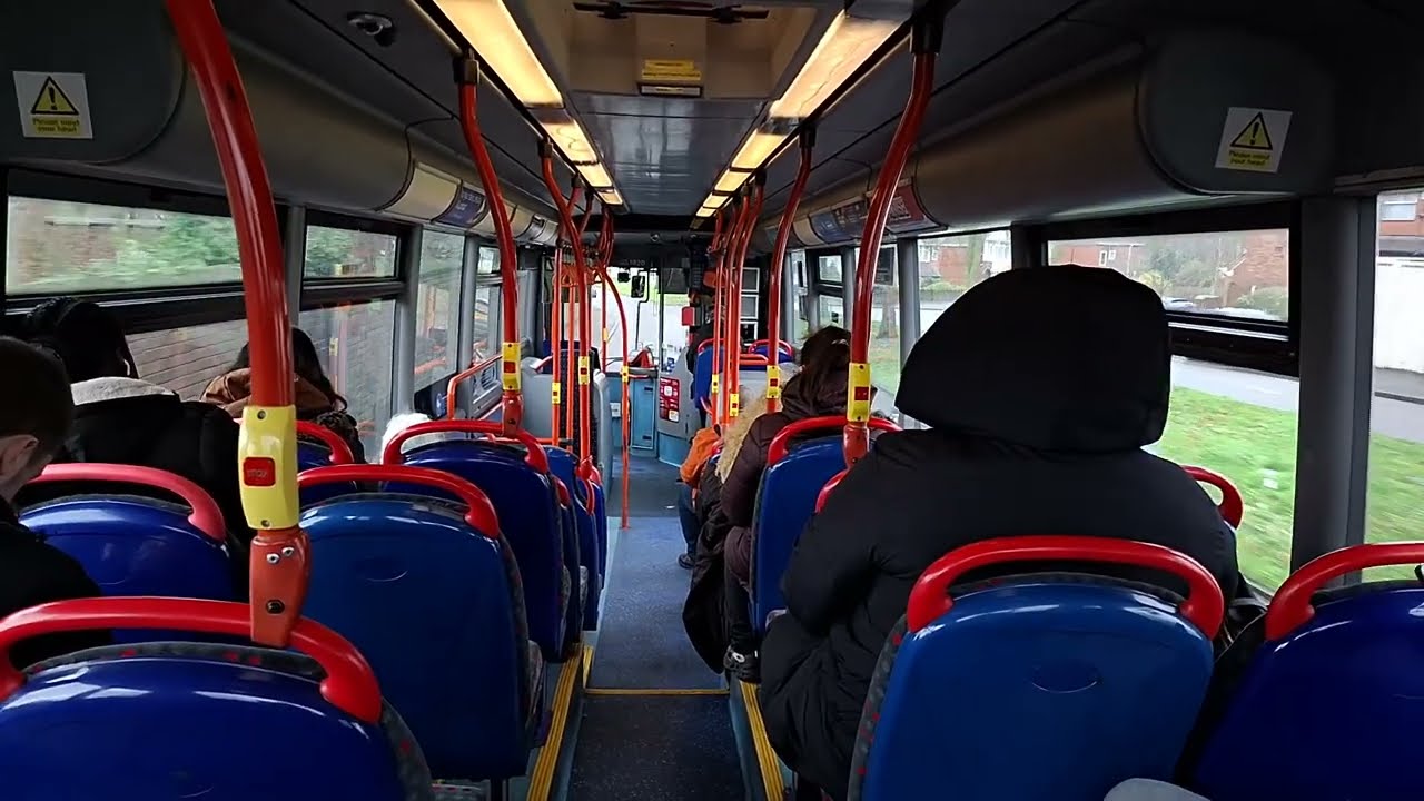 *KICKDOWN* National Express West Midlands Scania K230UB Omnilink BV57XGL 1820 | Platinum 907