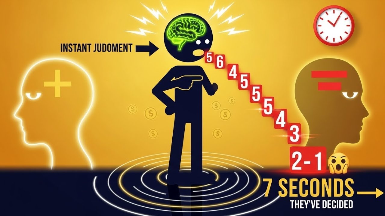 Psychologists Discovered a 7-Second Rule That Changes Everything About How People See You"