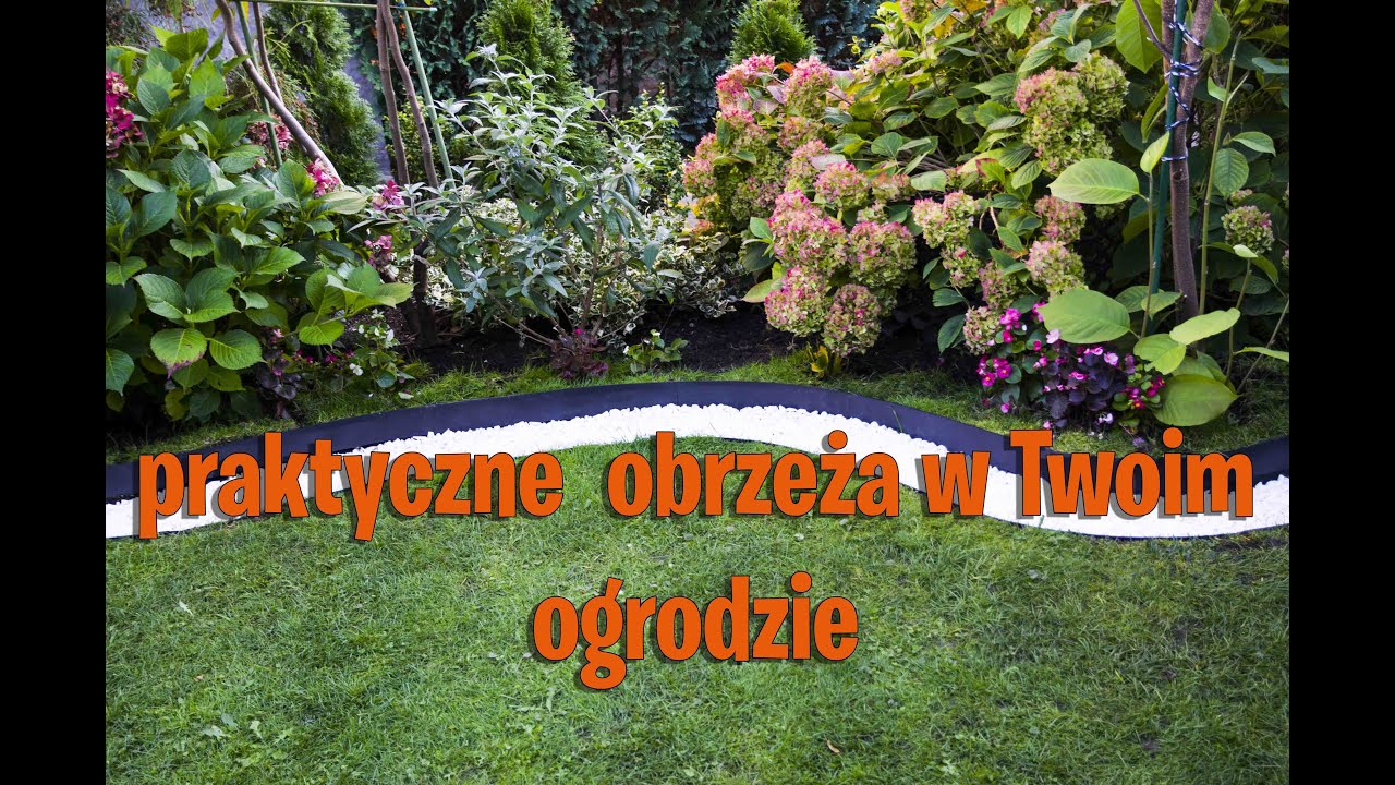 Szybka i łatwa instalacja obrzeży w ogrodzie
