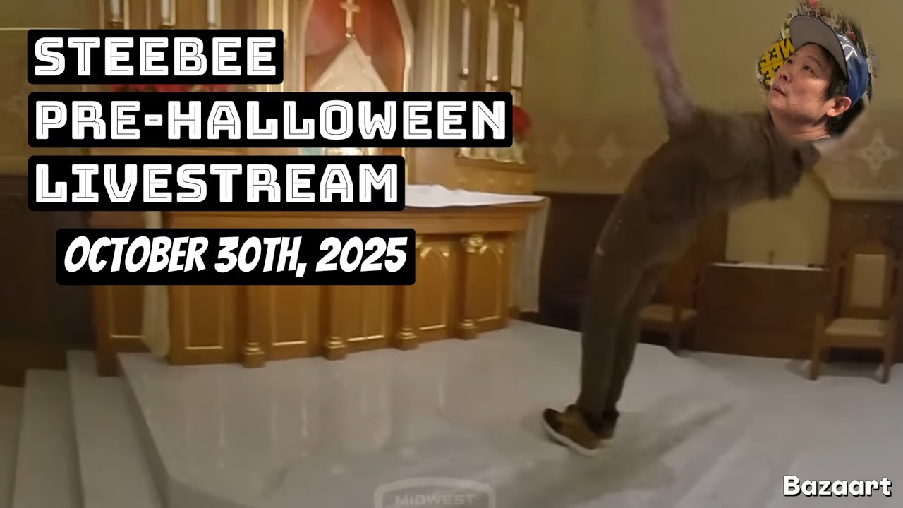 Steebee Stream-October 30th, 2025(PRE-HALLOWEEN)