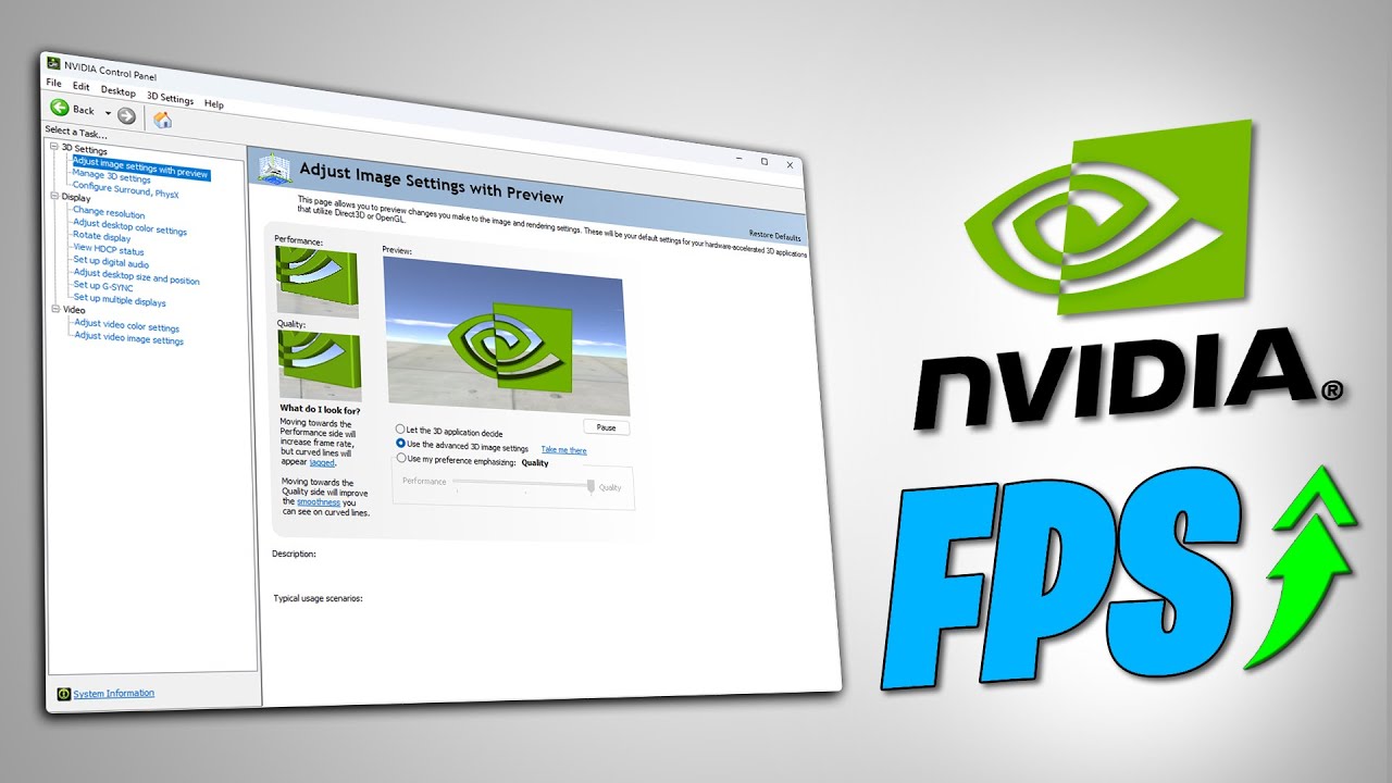 🔧BEST NVIDIA CONTROL PANEL SETTINGS TO BOOST FPS FOR GAMING🎮 | NVIDIA OPTIMIZATION GUIDE (2025)🔥