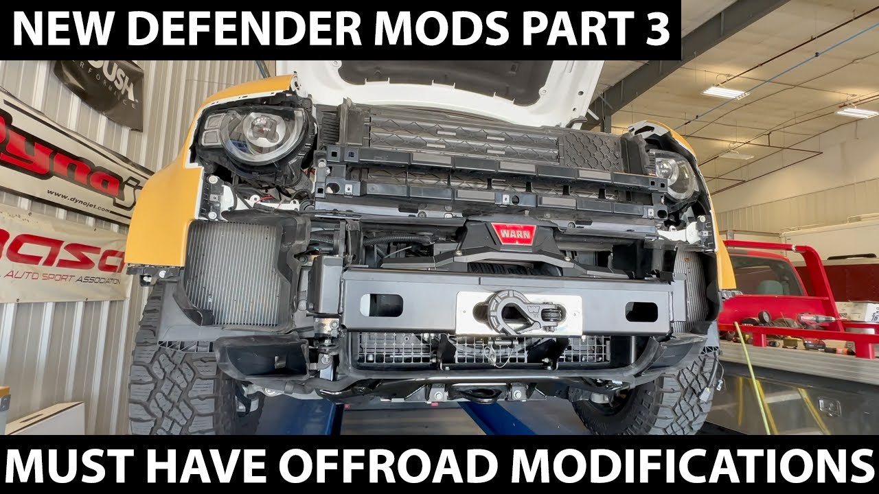 Новые внедорожные обновления Land Rover Defender