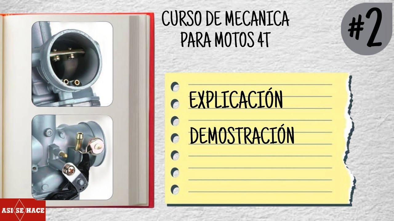 Curso De Mec&aacute;nica Para Motos   | AJUSTE DE CARBURADOR |