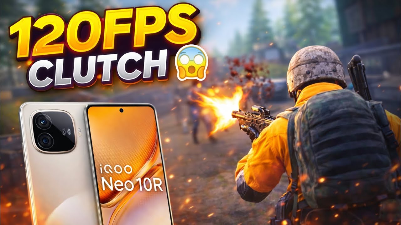 Bgmi Hard Gameplay 👿👿 | Iqoo neo 10r bgmi gameplay 👿
