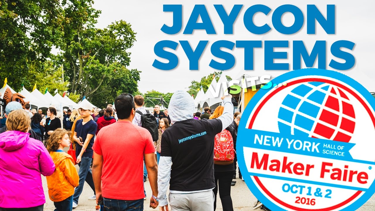 Jaycon Systems visits World Maker Faire 2016 New York