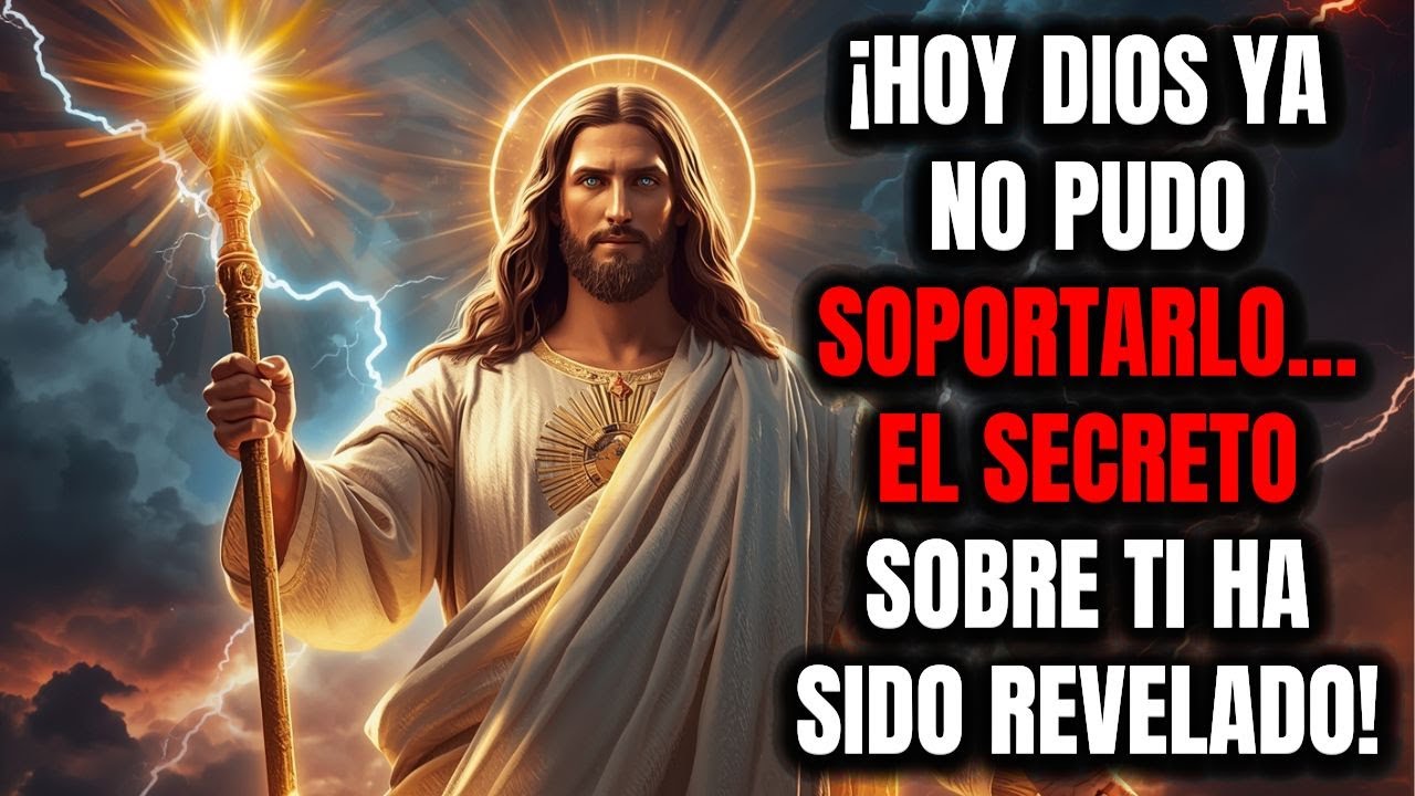 ¡Hoy Dios ya no pudo soportarlo… el secreto sobre ti ha sido revelado!
