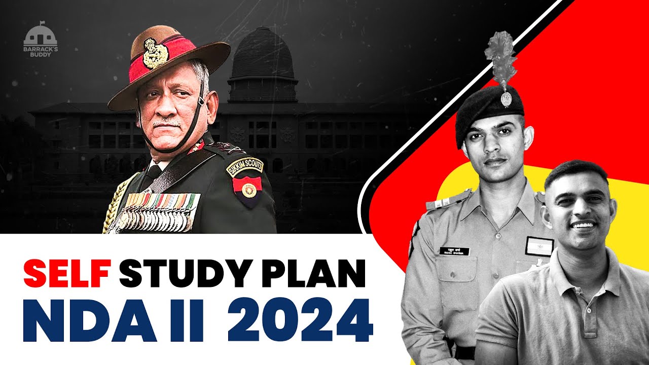 NDA 2 2024 Subject-wise Self Study Plan || NDA Preparation Strategy